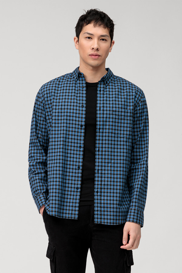 ΠΟΥΚΑΜΙΣΟ OLYMP - 68 ΜΑΥΡΟ